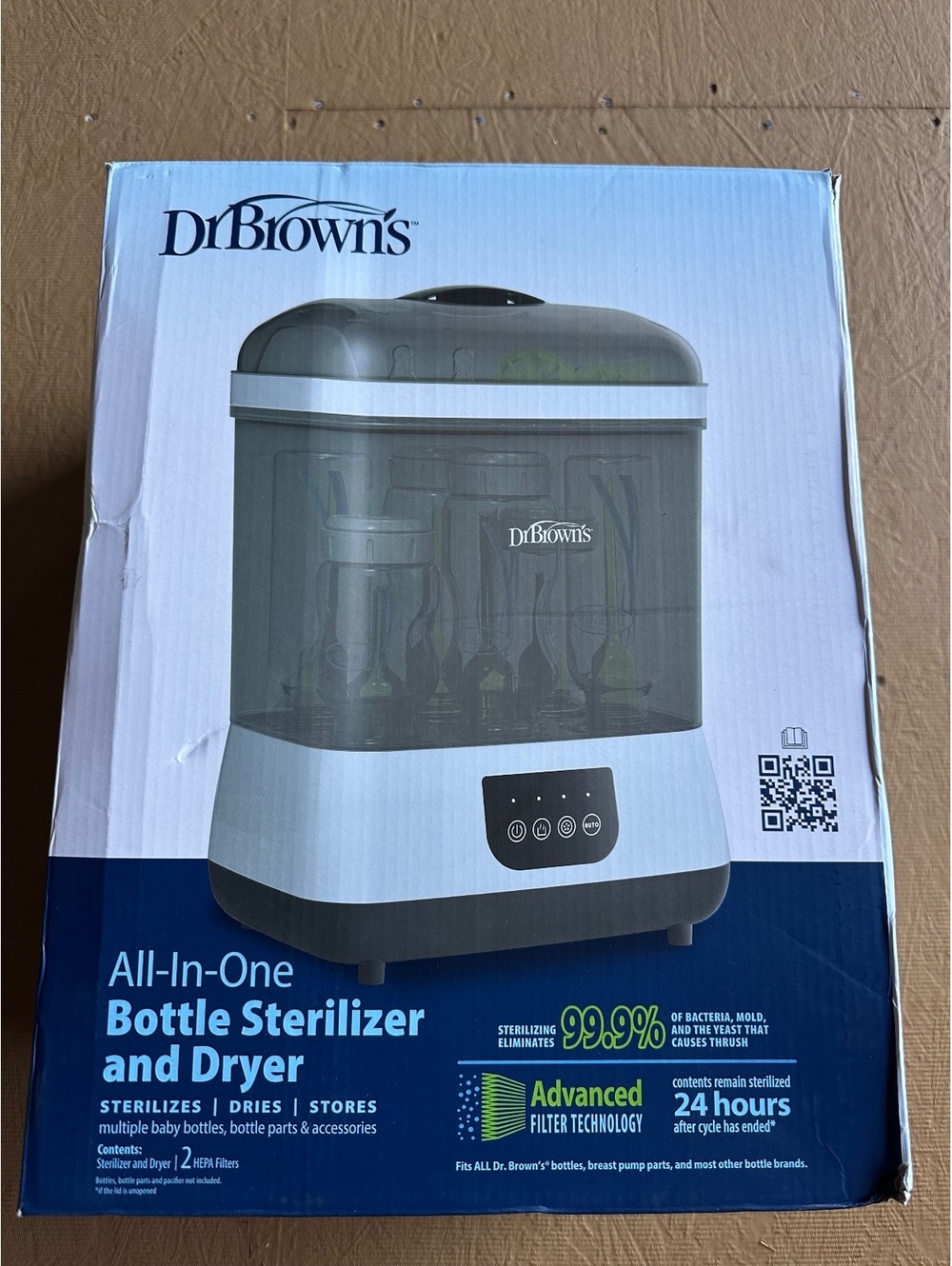 Dr. Brown's All-In-One Bottle Sterilizer and Dryer